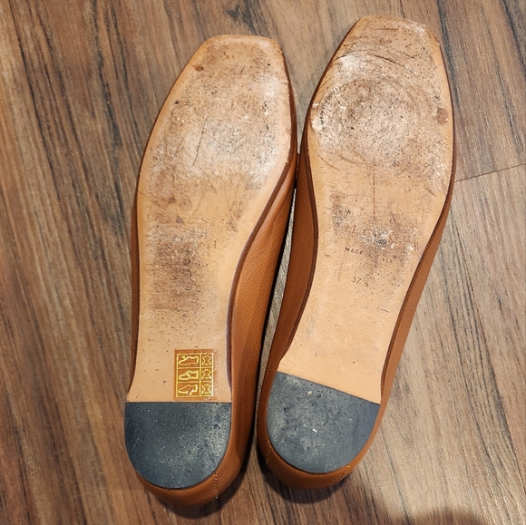 Women's M.Gemi Danza Ballet Flats size 37.5, tan - Picture 6 of 8